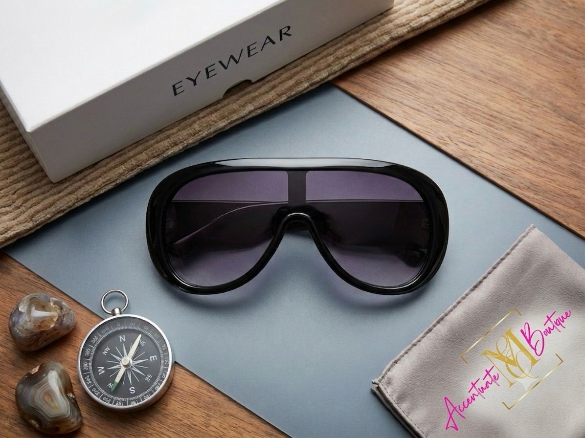 Licorice Black Sunglasses
