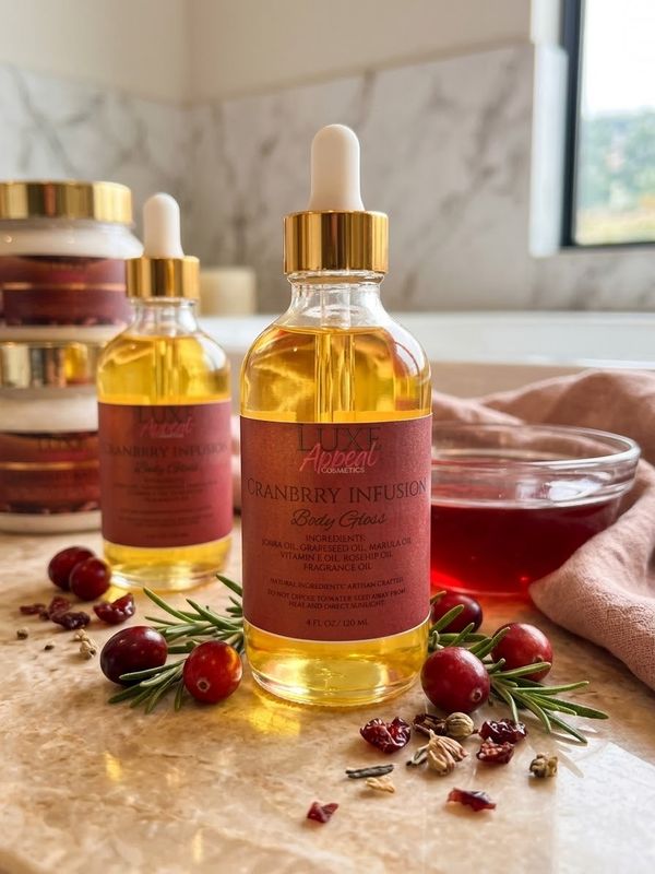 Cranberry Infusion Body Gloss