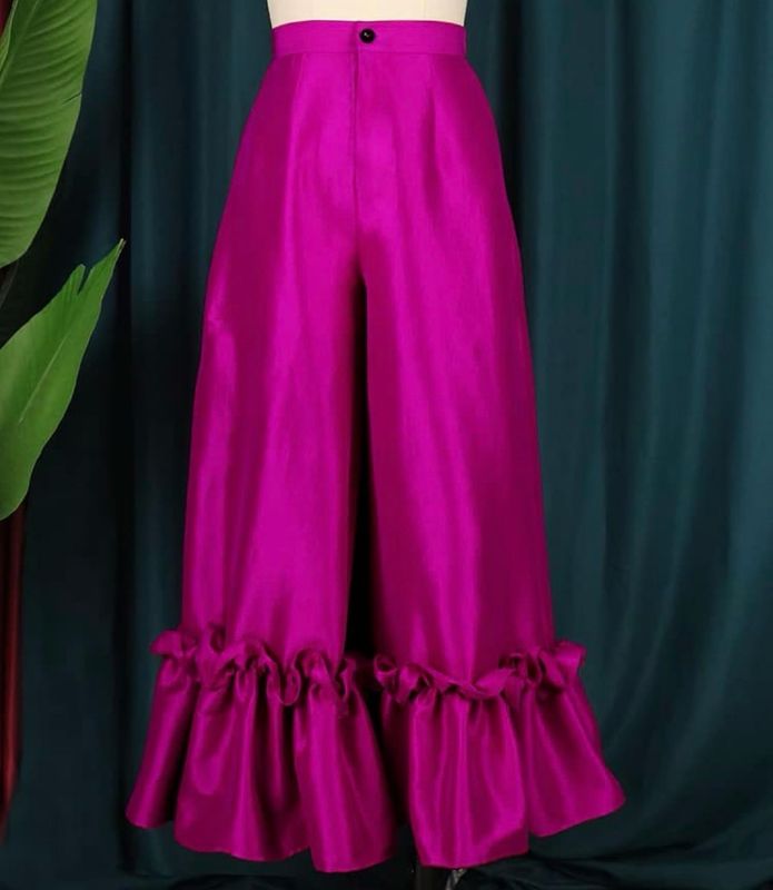 Accentuate Me Ruffle Trousers