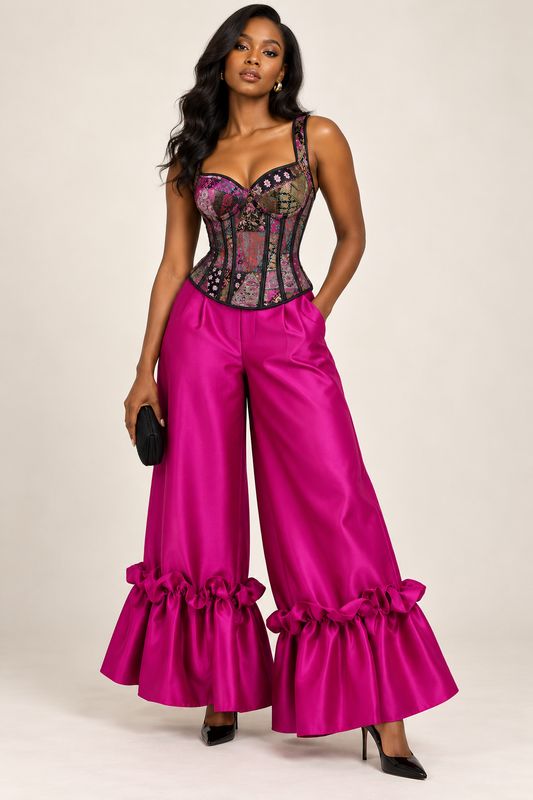 Accentuate Me Ruffle Trousers