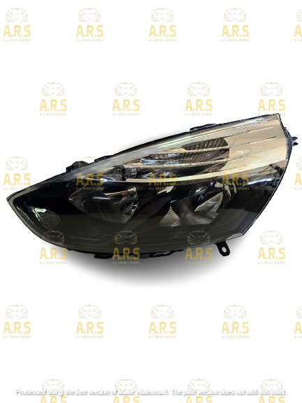 Clio 4 Headlight Pre Face Black LHS
