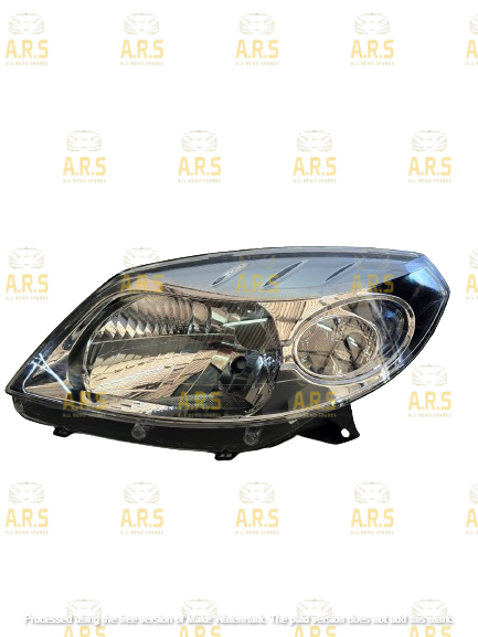 Sandero 1 Headlight Silver LHS