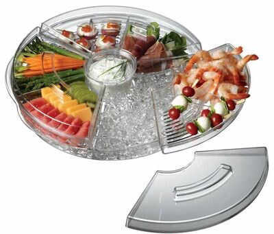 Acrylic Appetizers on Ice With Lid