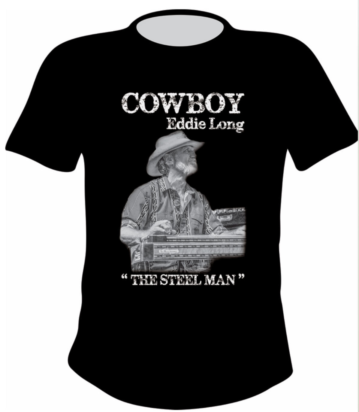 Cowboy Eddie Long &quot;The Steel Man&quot; T-shirt with picture
