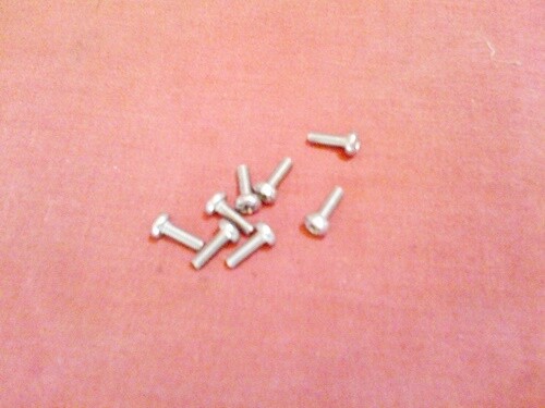 K100RS; K100RS 16v; K1100RS Stainless Steel Front Indicator Lens Screw. (WD2-T6)