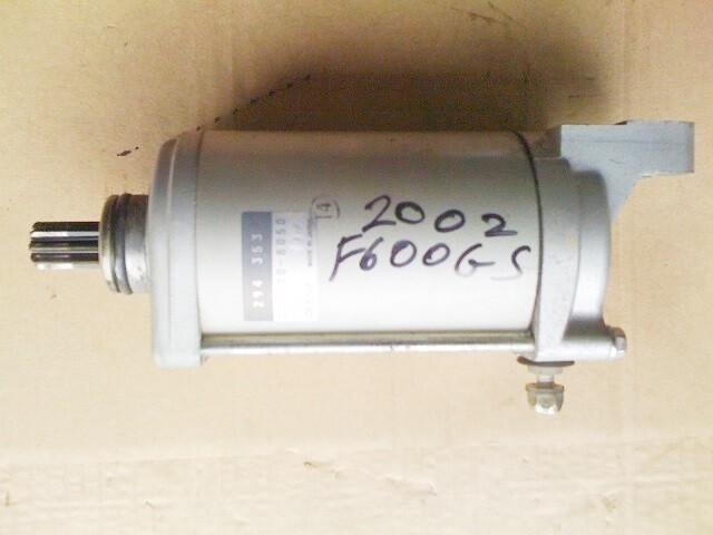 F650ST; F650GS; F650 Dakar; F650 CS Starter Motor. (S-5)