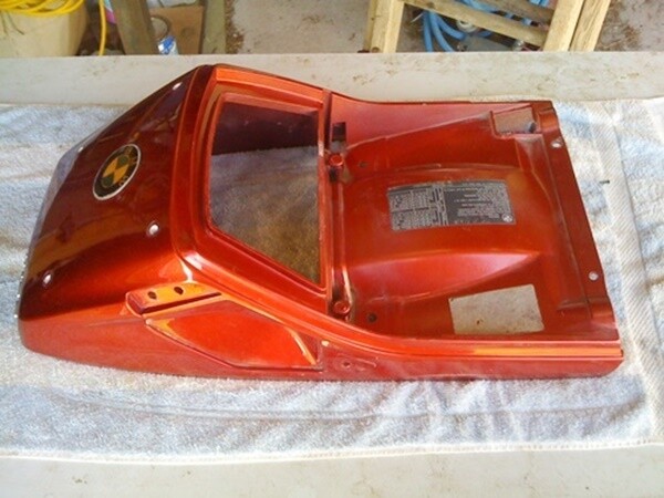 K75; K100; K1100 Upper Rear Seat Cowl. (W-3)