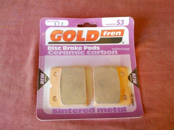 K75 Series K100 8v Series 10/88 on Front Brake Pads.
(W-2)