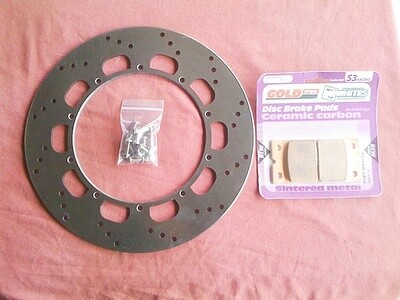 Rear Brake Rotors; Calipers; Shoes &amp; Fittings