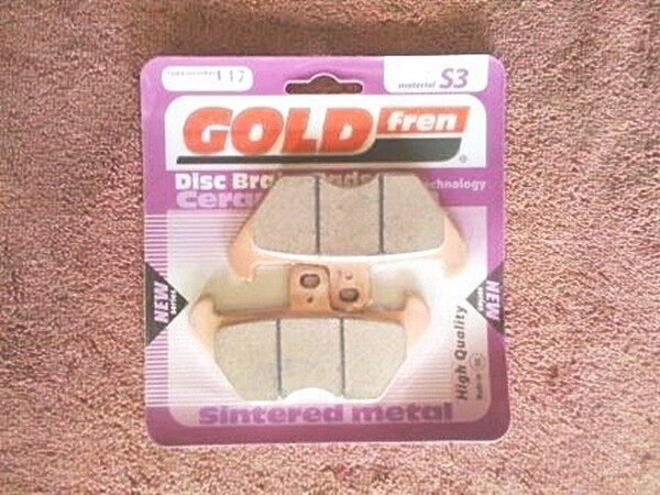 K1, K100RS 16v; K1100; K1200 Front Brake Pads. (W2)