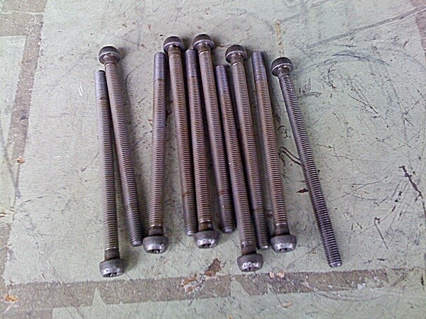 K100RS 16v; K1; K1100 Head Bolt. (S-12)
