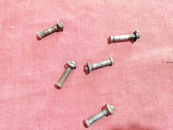 K75; K100; K1; K100RS 16v; K1100 Rear Seat Hinge Pin. (D-3)