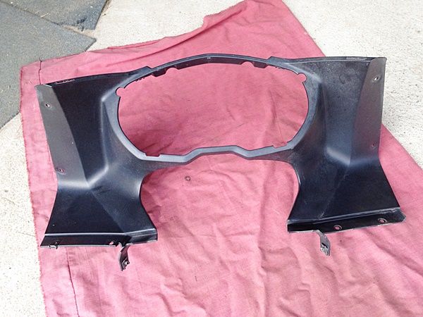 K1200GT; K1300GT Inner Fairing Internal Gauge Cover. (W-1.1)