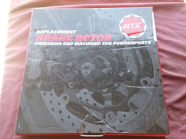 K75; K100 8v Non ABS Front Brake Rotor Kit. (P-3)