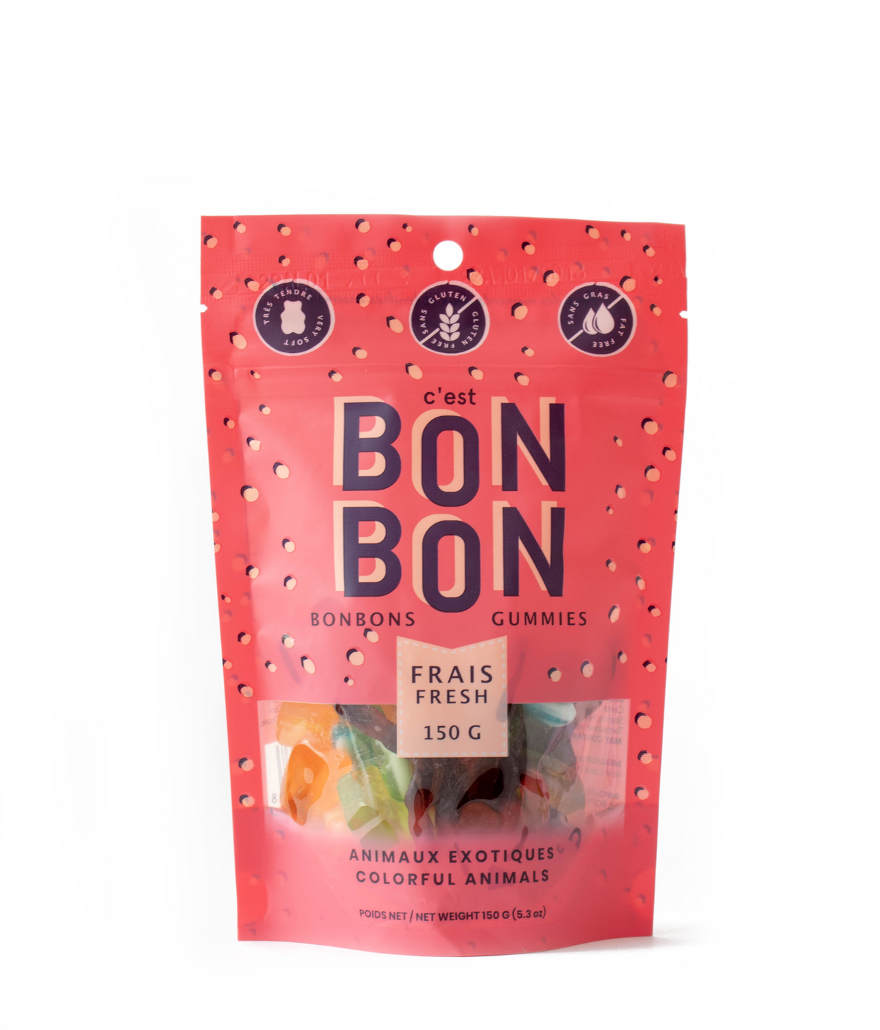 Animaux exotiques - La boîte à bonbons