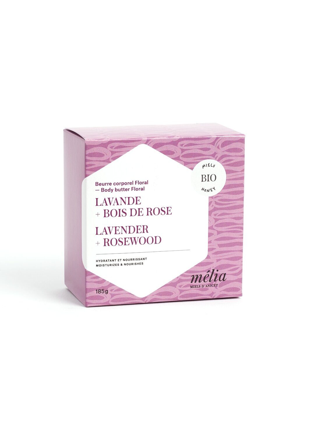 Beurre corporel Lavande & Bois de rose - Mélia