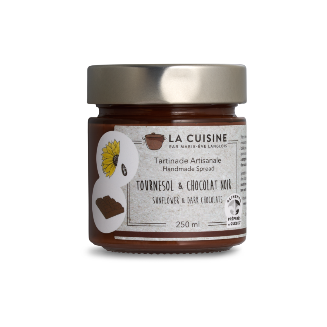 La Cuisine - Tartinade tournesol &amp; chocolat noir