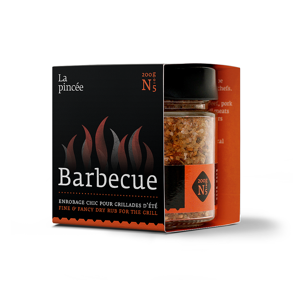 La pincée Barbecue N°5 - Enrobage chic pour grillades viandes-légumes