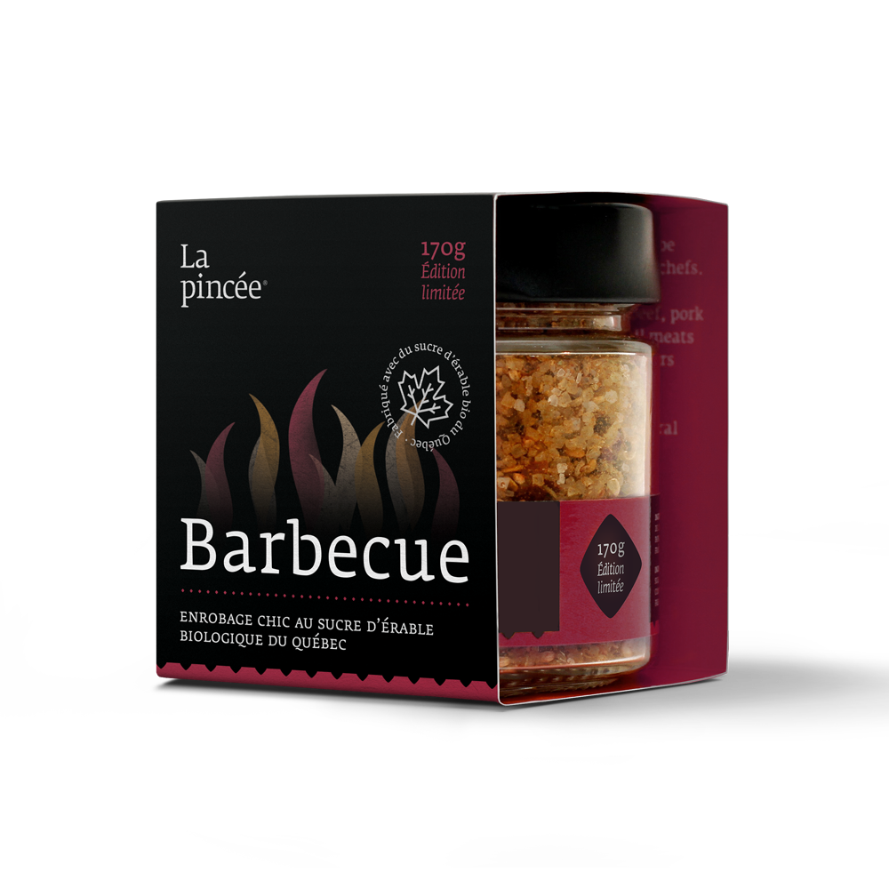 La pincée Épices BBQ au sucre d&#39;érable bio - Nos Cabanes (Édition limitée)