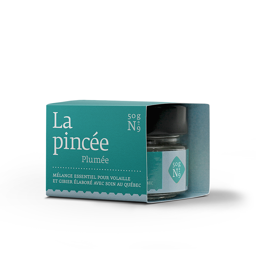 La pincée Plumée N°9 - Mélange essentiel pour volaille &amp; gibier