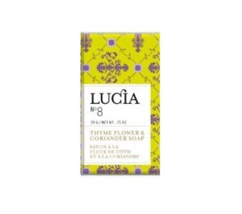 N°8 Savon Lucia - Fleur de thym &amp; Coriandre