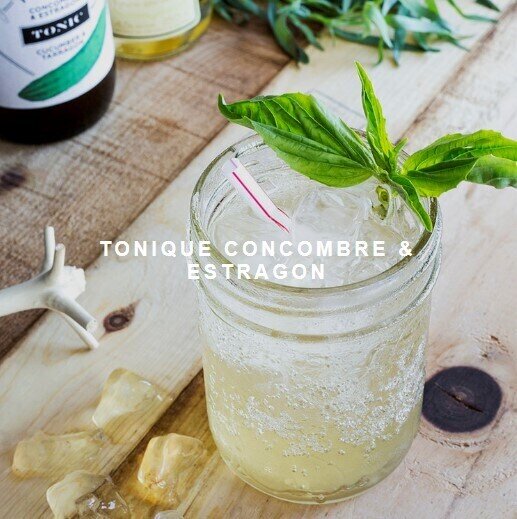 Tonique Concombre & Estragon - Les Charlatans