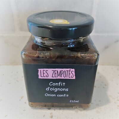 Confit d'oignons - LES ZEMPOTÉS Confit d'oignons - LES ZEMPOTÉS