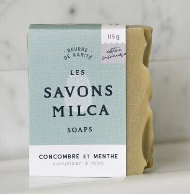 Savon concombre &amp; menthe