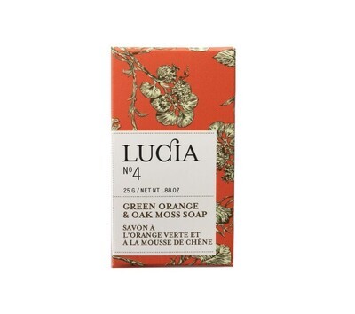 N°4 Savon Lucia - Orange verte &amp; Mousse de chêne