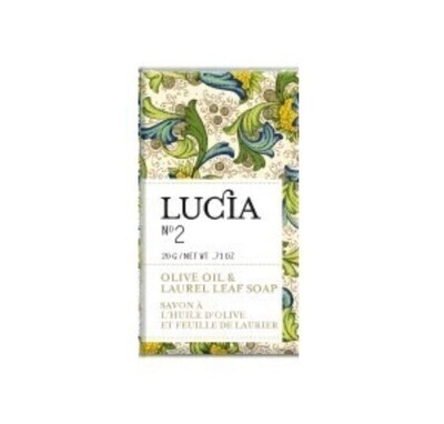 N°2 Savon Lucia - Huile d’olive &amp; Feuille de laurier