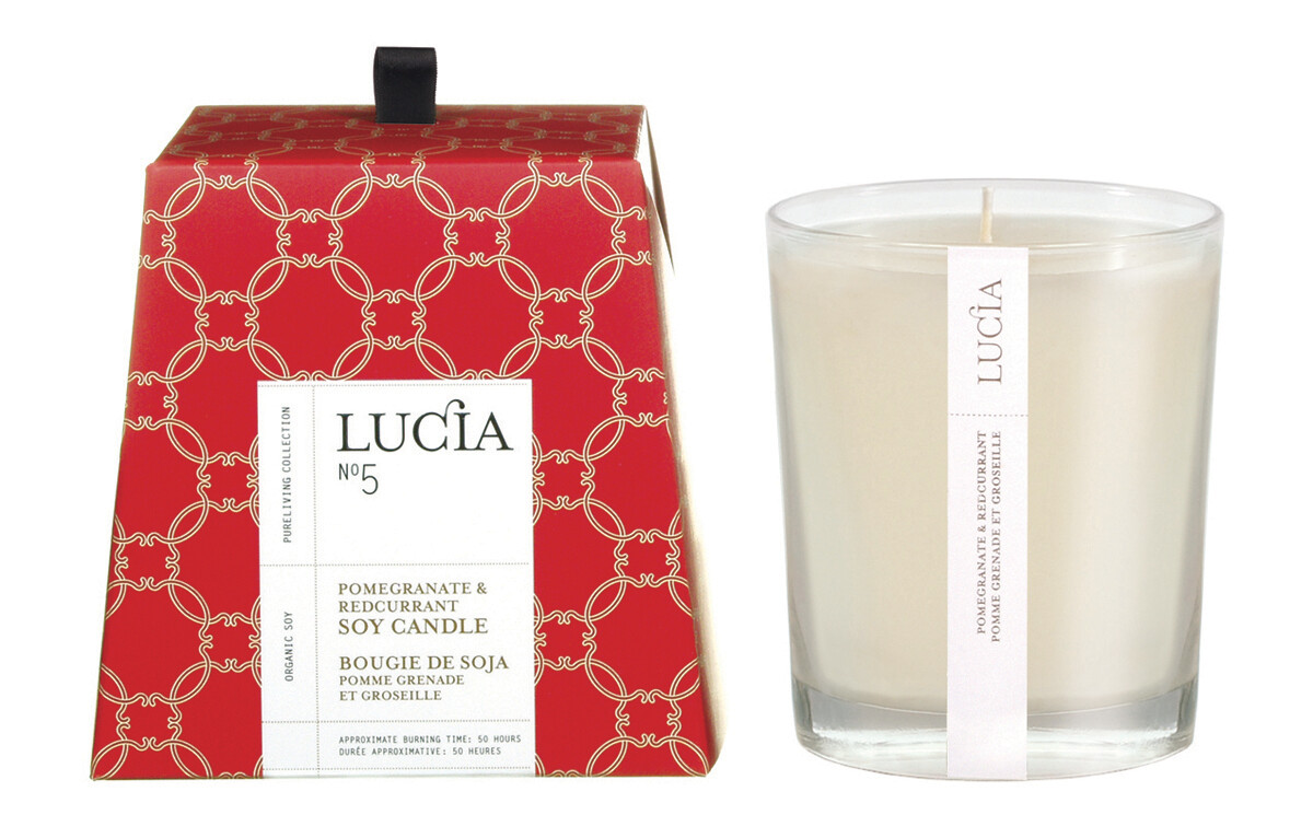 N 5 Chandelle Lucia - Pomme grenade &amp; Groseille