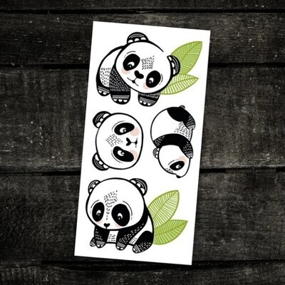 Les pandas sympas - PICO Tatoo