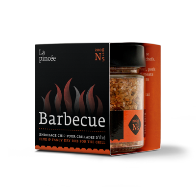 La pincée Barbecue N°5 - Enrobage chic pour grillades viandes-légumes