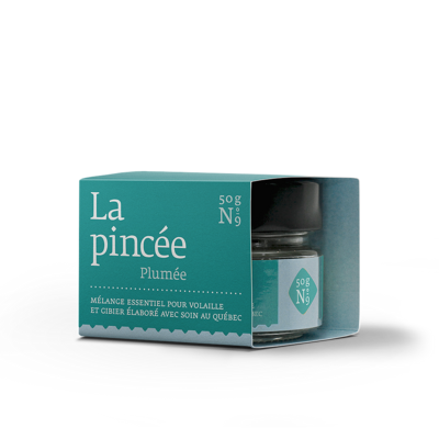 La pincée Plumée N°9 - Mélange essentiel pour volaille &amp; gibier