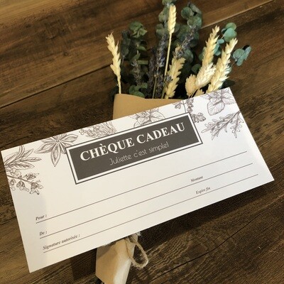 Certificat cadeau