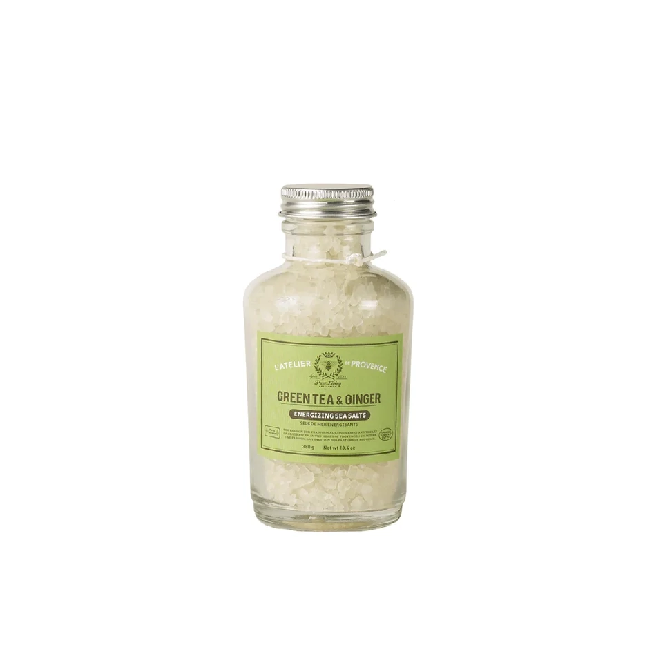 Sels de mer 335gr - Thé vert &amp; Gingembre - Atelier Provence