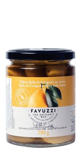Olives - Bella di cerignola - Citron