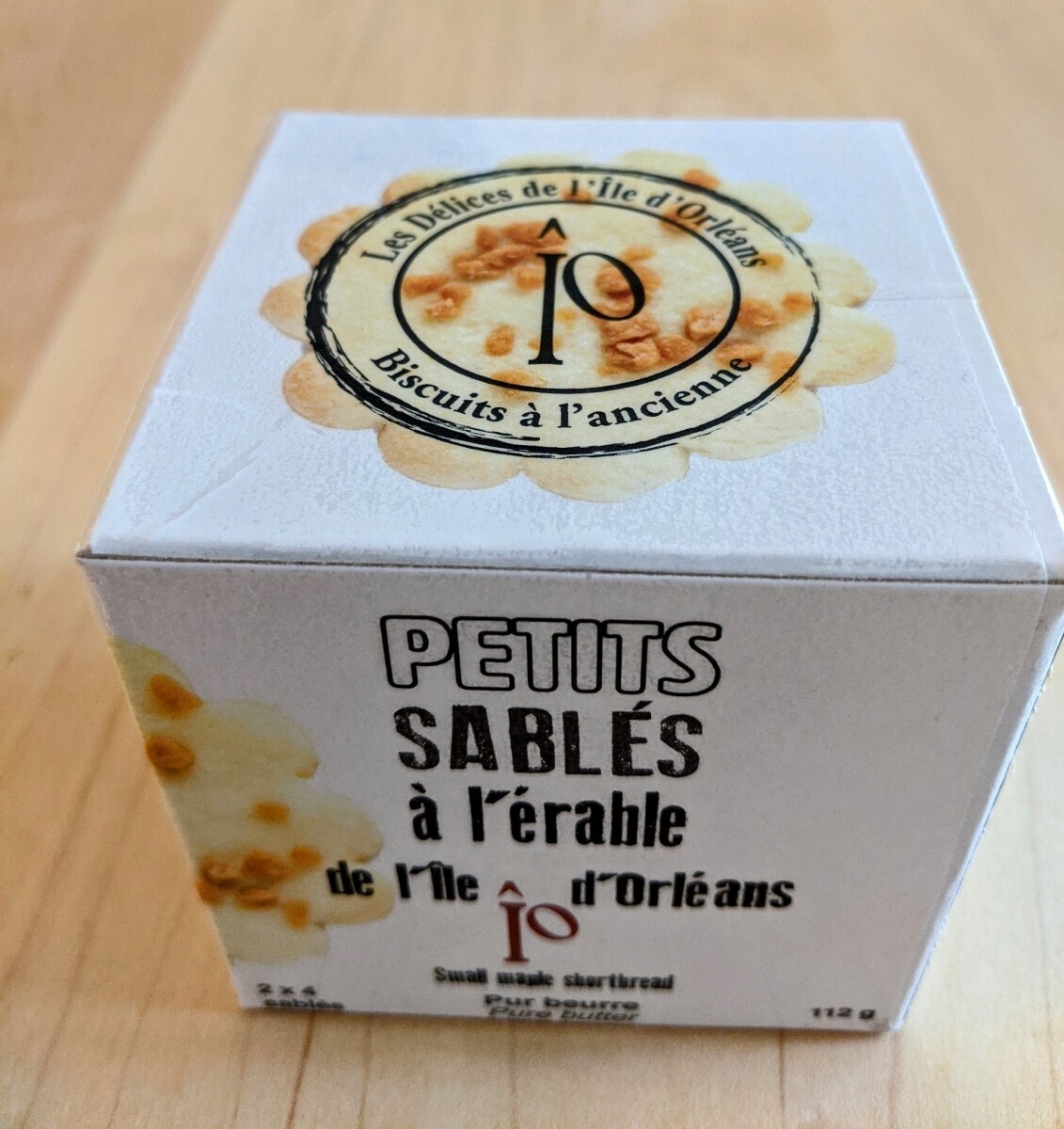 Petits sablés érable - Délices I.O.