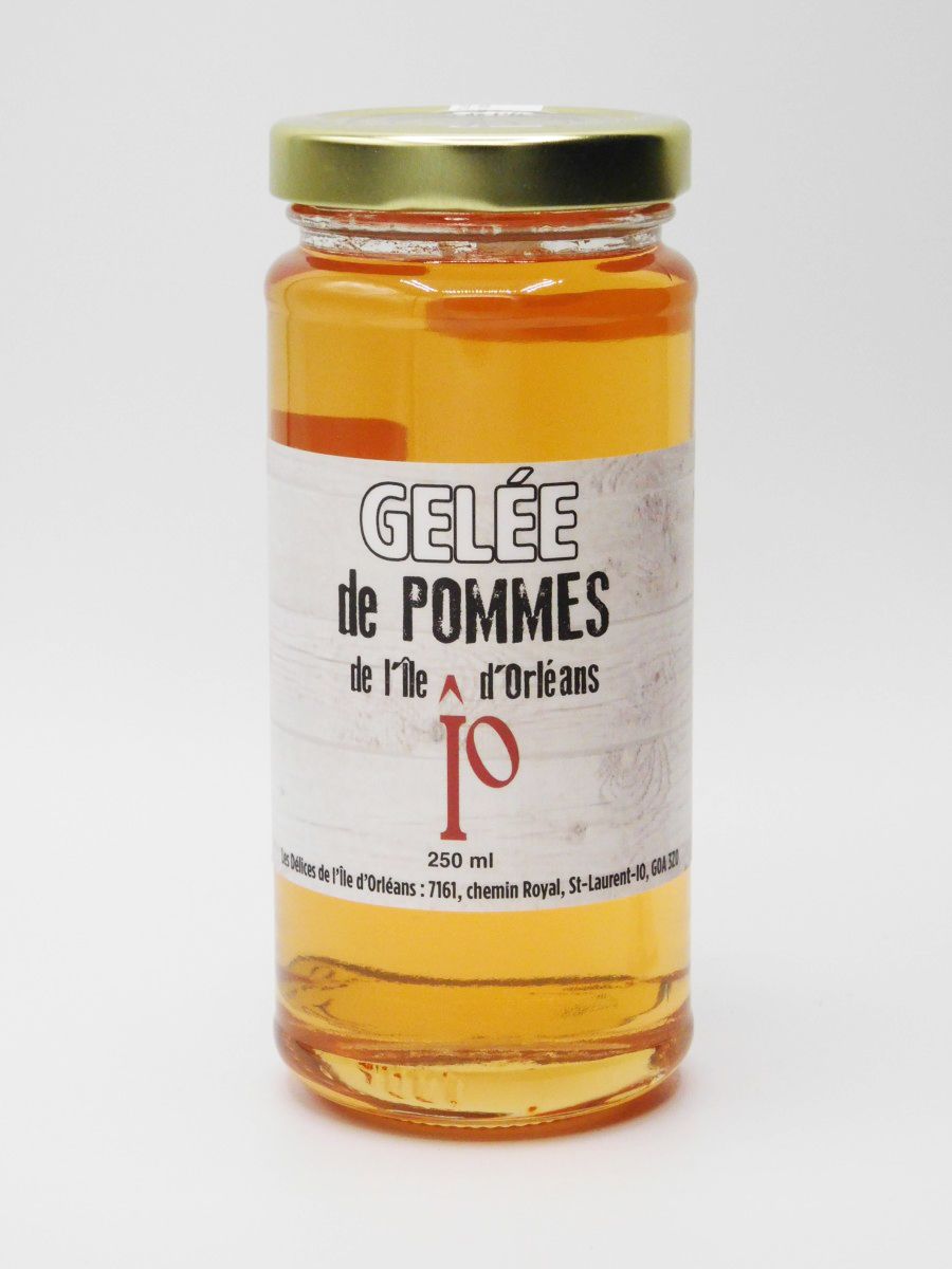 Gelée de pommes - 250ml - Les Délices I.O.
