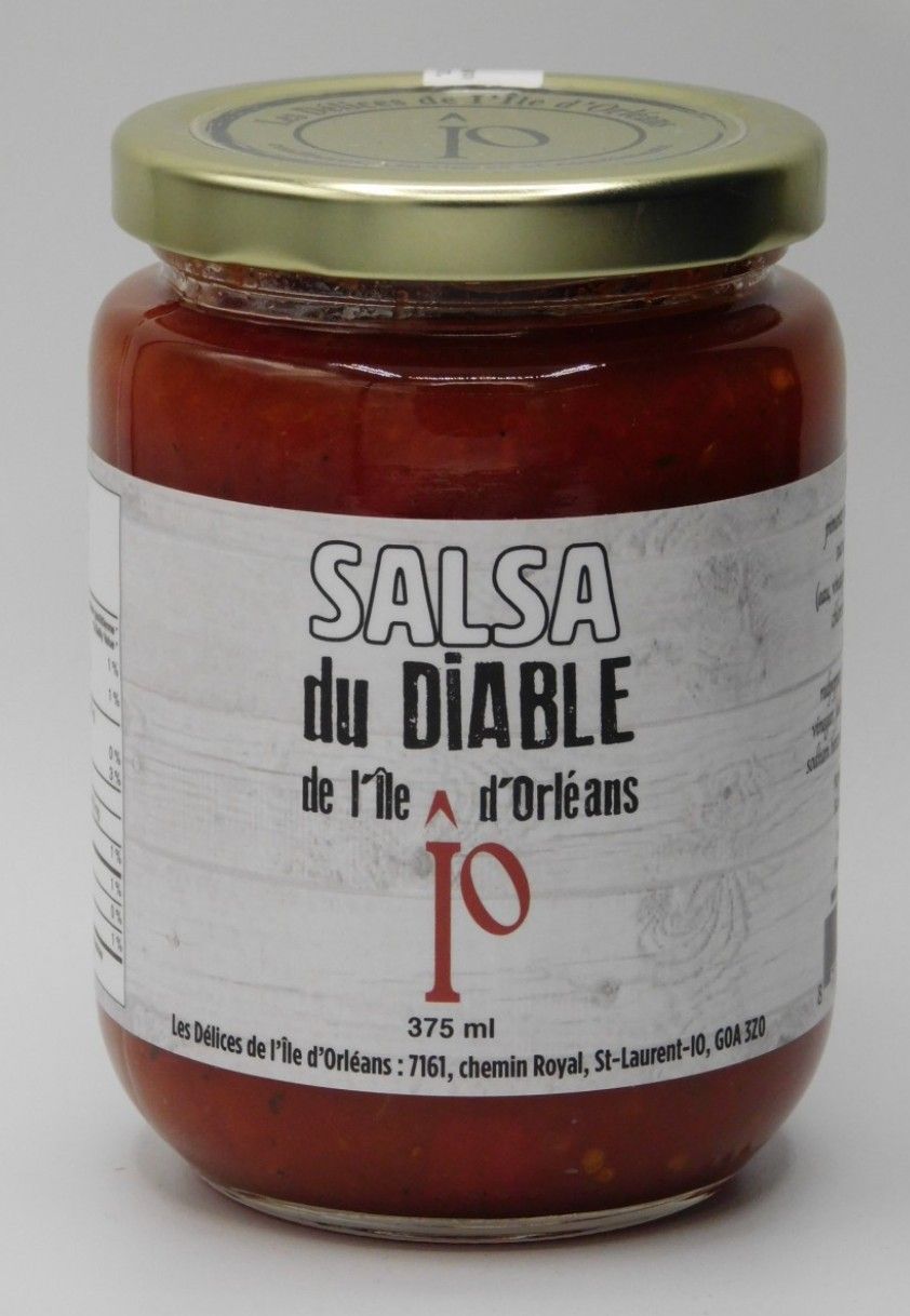 Salsa du diable- Délices de l&#39;ïle d&#39;Orléans