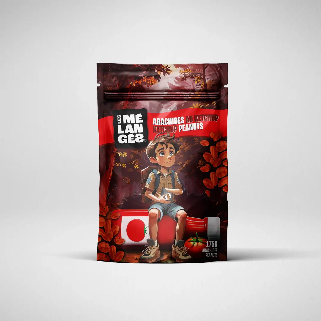 Arachides au ketchup - 175g - Les Mélangés