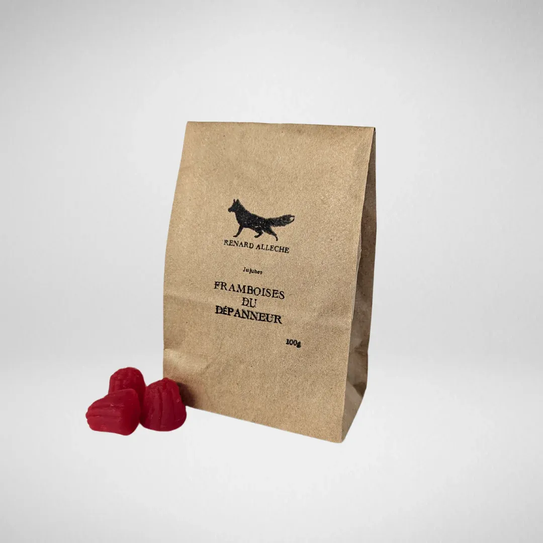 Framboises 100g - Renard Alléché