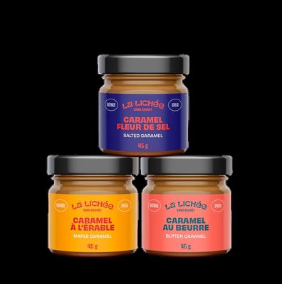 Trio caramels pâles - La Lichée