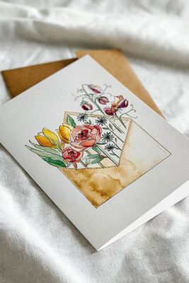 Carte de souhaits &amp; livres