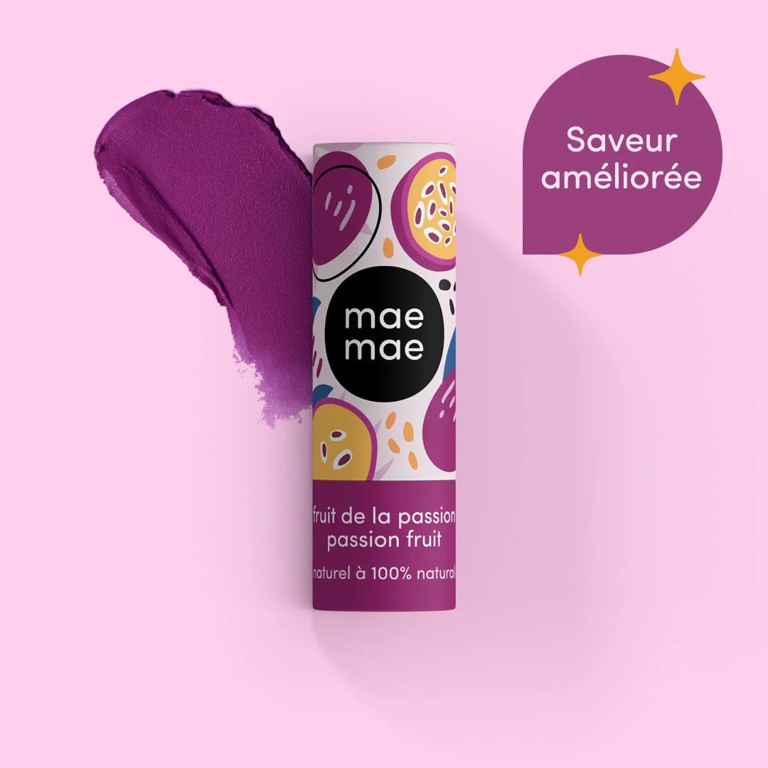 Baume à lèvres teinté - Fruit de la passion - Maemae