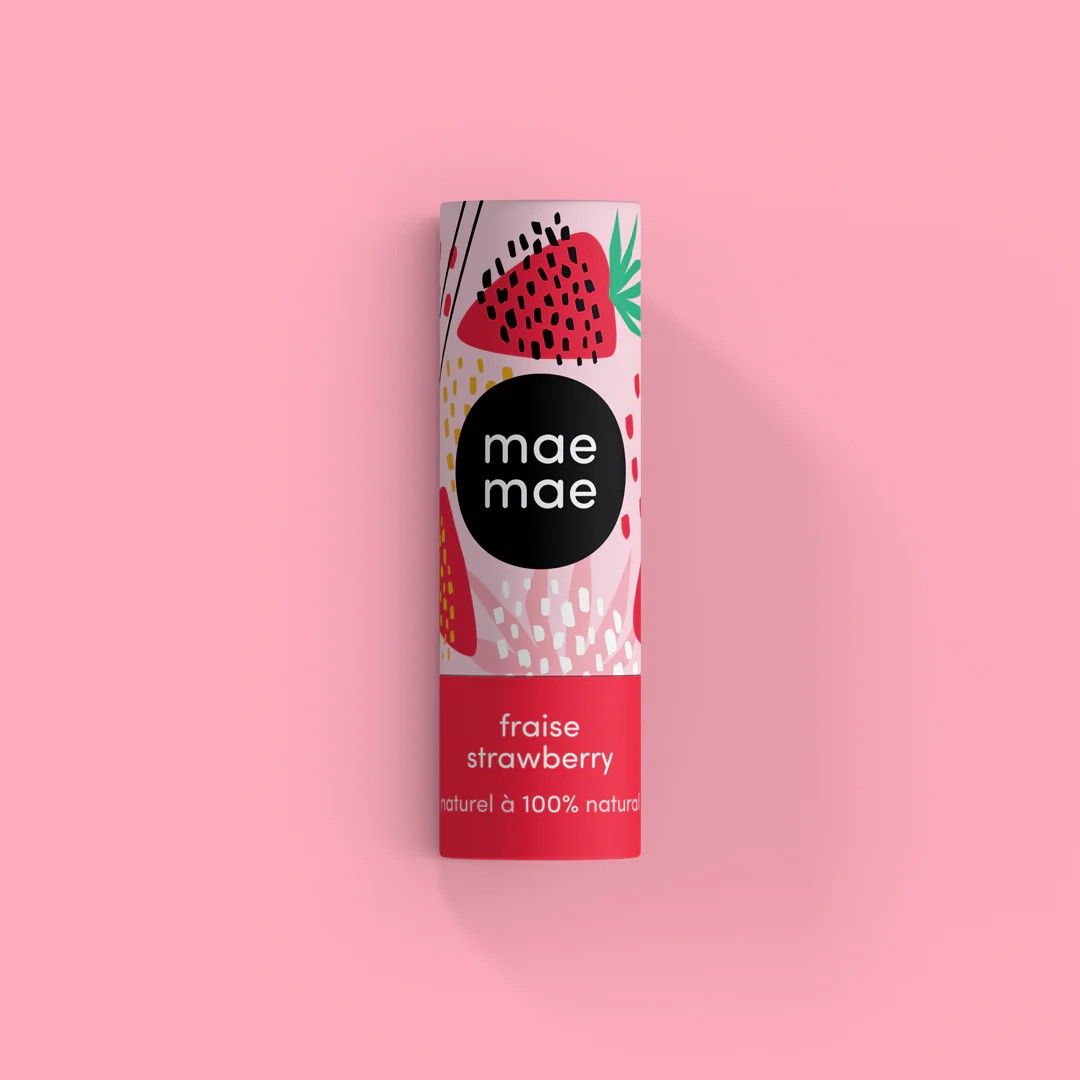 Baume à lèvres - Fraise / Maemae