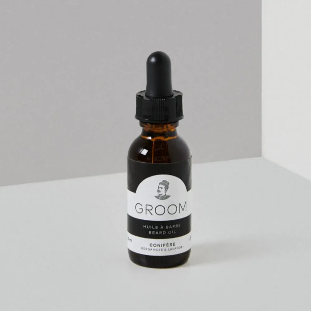 GROOM - Huile à barbe Conifère 30 ml