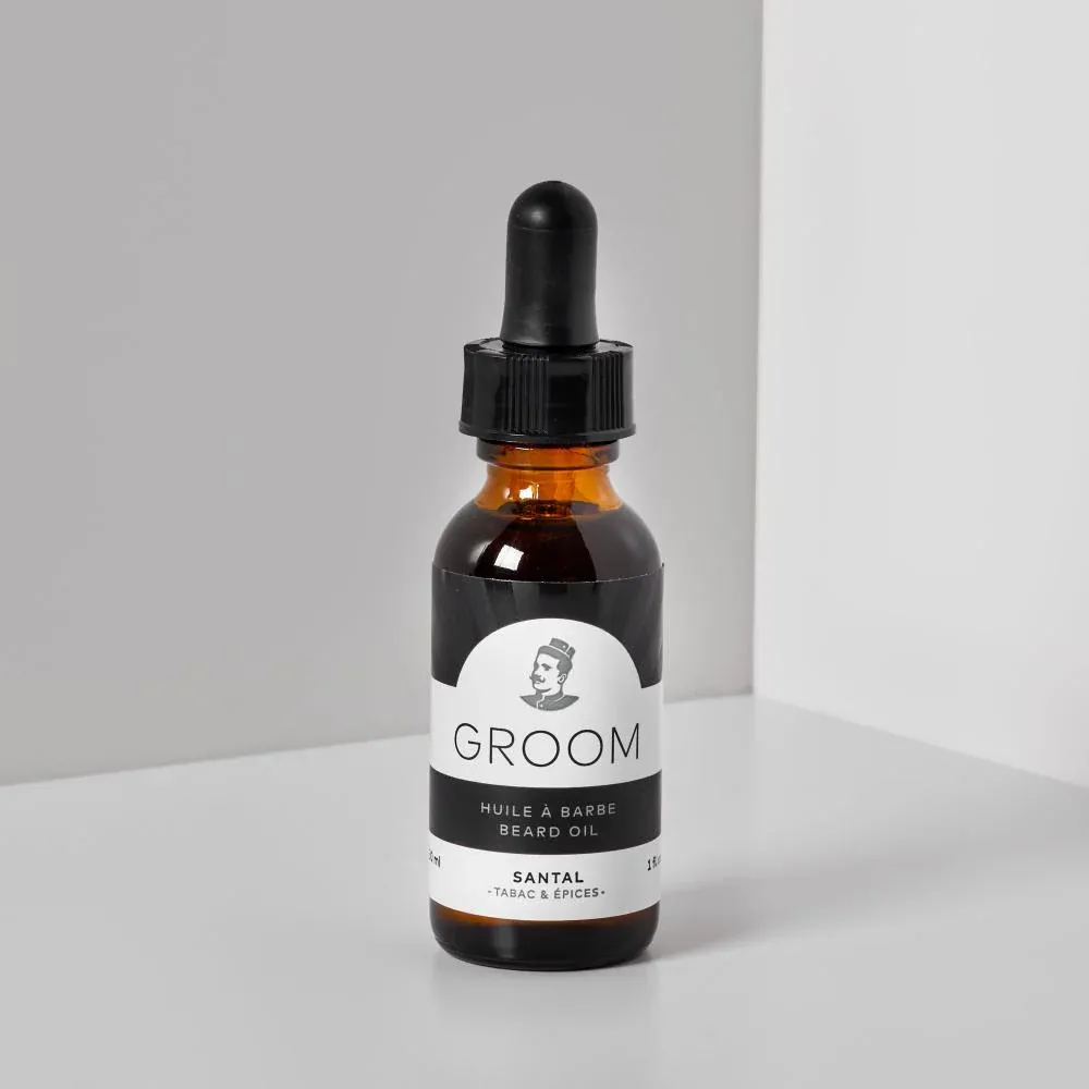 GROOM - Huile à barbe Santal 30 ml