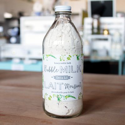 Bouteille lait de bain  - Chèvrefeuille - Dot &amp; Lil