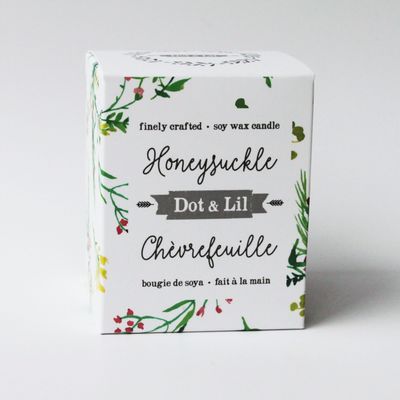 Chandelle 50h - Chèvrefeuille - Dot &amp; Lil